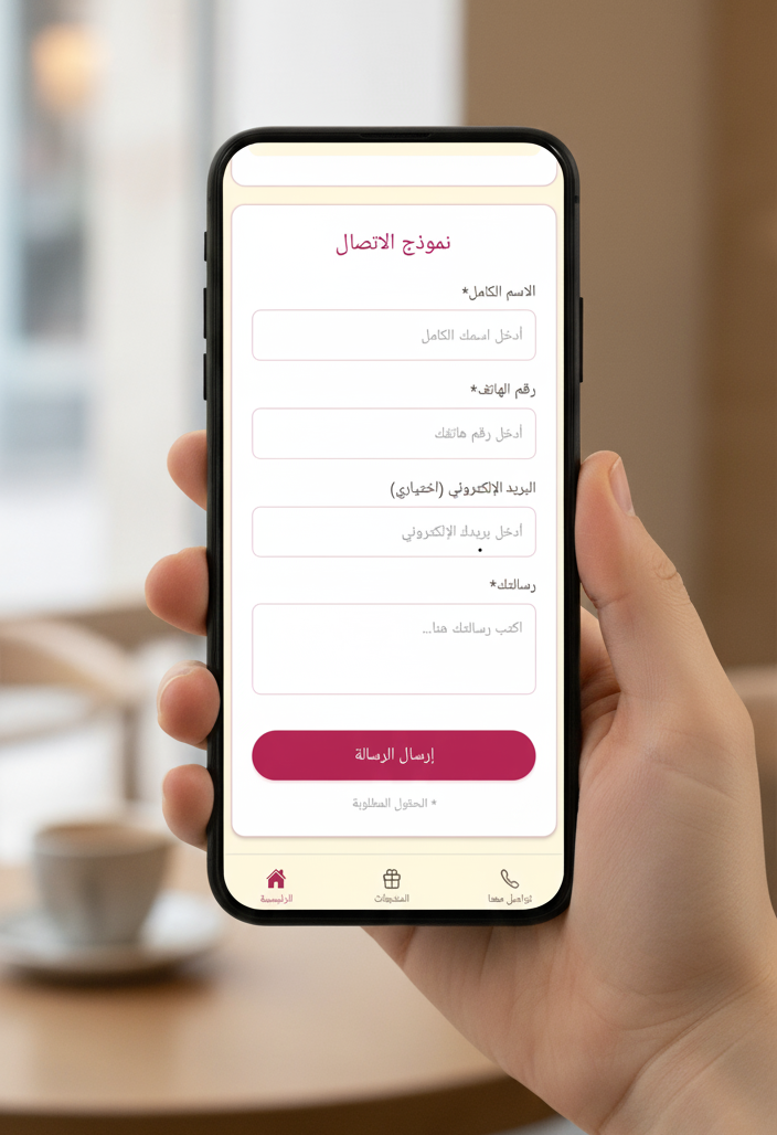 Application mobile pour artisans de gâteaux - 5